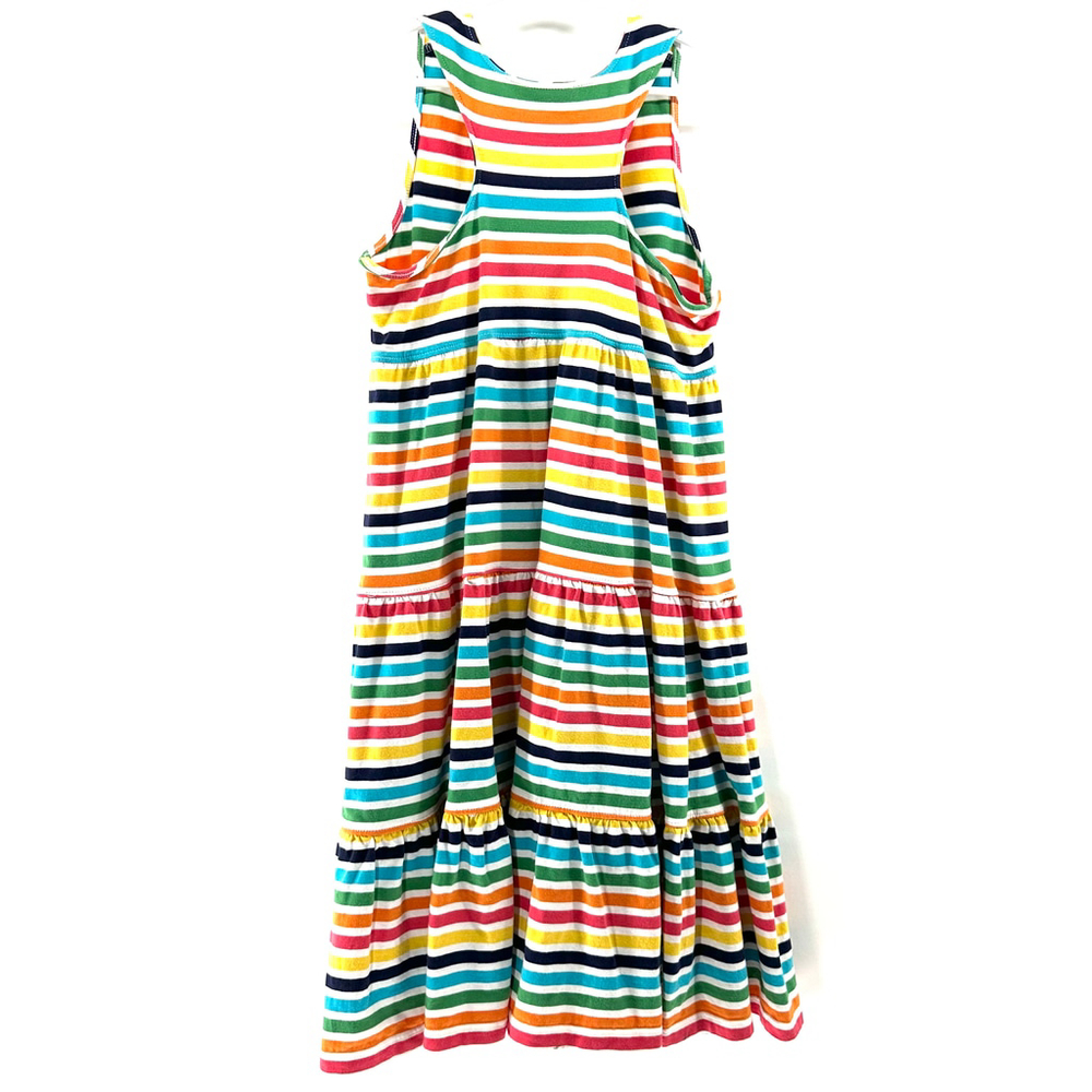 HANNA ANDERSSON Twirl Power Racerback RAINBOW STRIPE Summer Boho Dress GIRLS 10 - Picture 5 of 7
